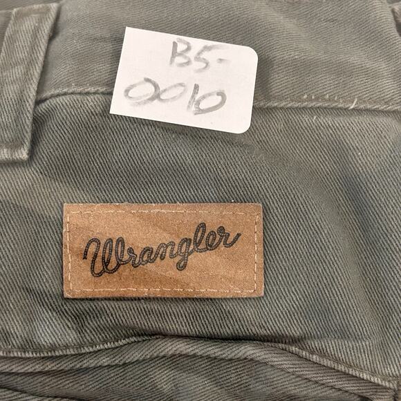 Vintage 1980’s Wrangler Men's Size 36x34 Drab Olive Green Jeans Made In USA 750L - Picture 8 of 8
